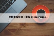 电脑主板猛禽（主板 megatrends）